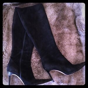 Sexy Anne Klein Genuine Suede Boots